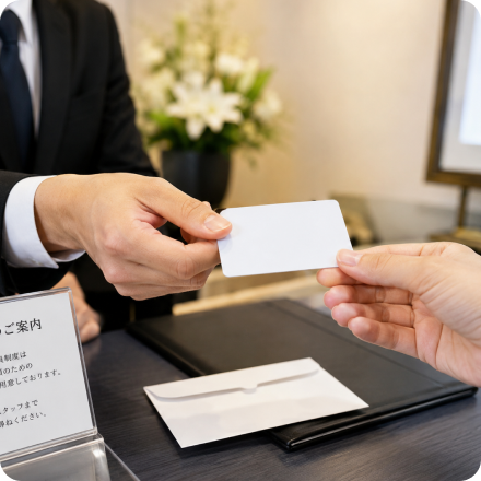 会員証の発行